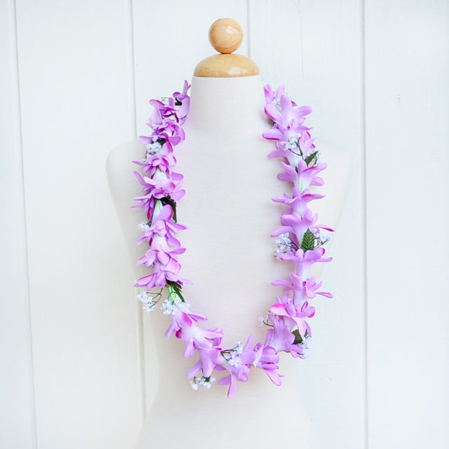 Hawaiian Hula Supplies Flower Lei [Island Tuberose w/Flower]