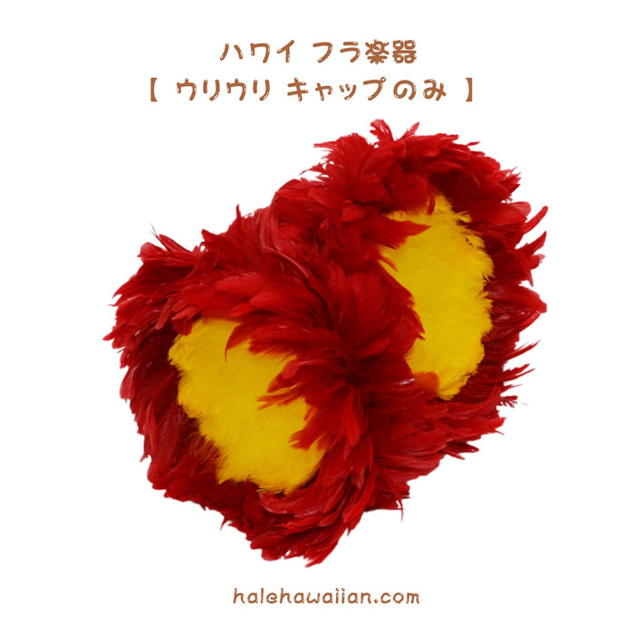 Hawaii Hawaiian Hula Supplies, Hula Instrument, [Uli Uli Cap] 1 Pair