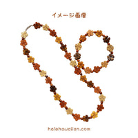 ハワイアン フラ用品 ウッドパーツ【 プルメリア 】 50個入り