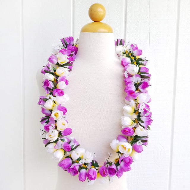 Hawaiian Hula Supplies Flower Lei [Kapiolani Lei]