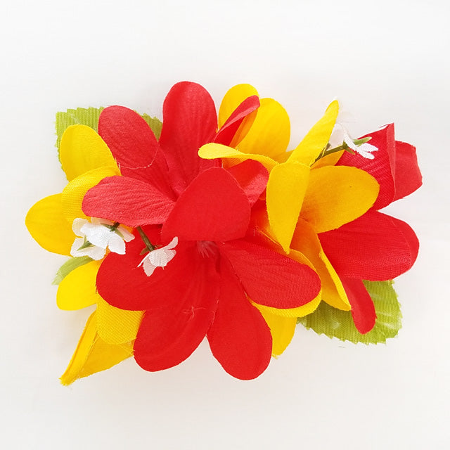 Hawaiian Hula Supplies Flower Hair Clip [Plumeria]