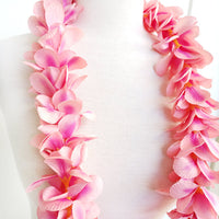 Hawaiian Hula Supplies Flower Lei [Aloha Plumeria]