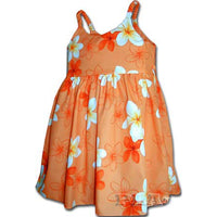 Kids Cotton Bungee Dress [Capua Plumeria]