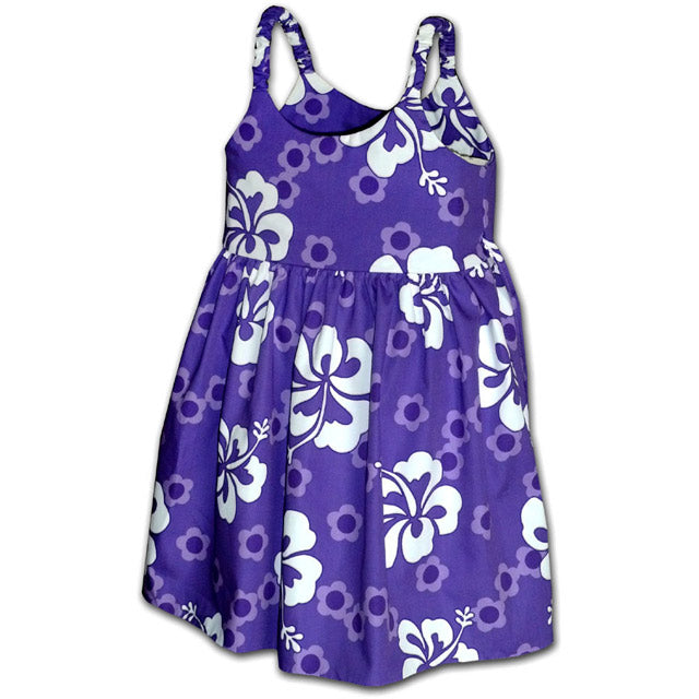 Kids Cotton Bungee Dress [How Hibiscus]