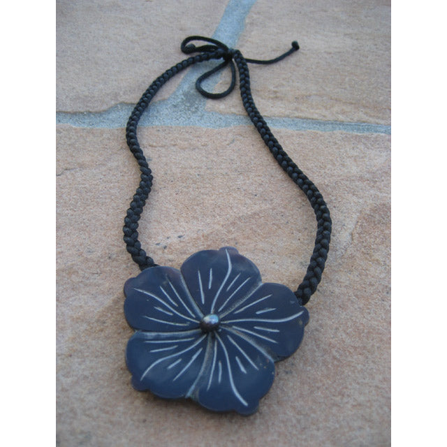 Hawaiian Hula Supplies Shell Necklace [Hibiscus]
