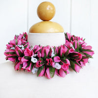 Hawaiian Hula Supplies Flower Headband [Double Rosebud]