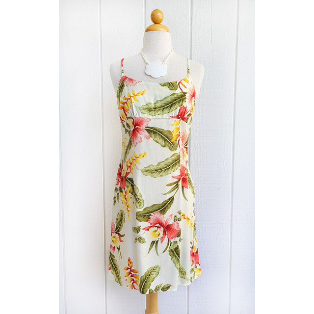 Hawaiian Camisole Dress Short [Sonic]