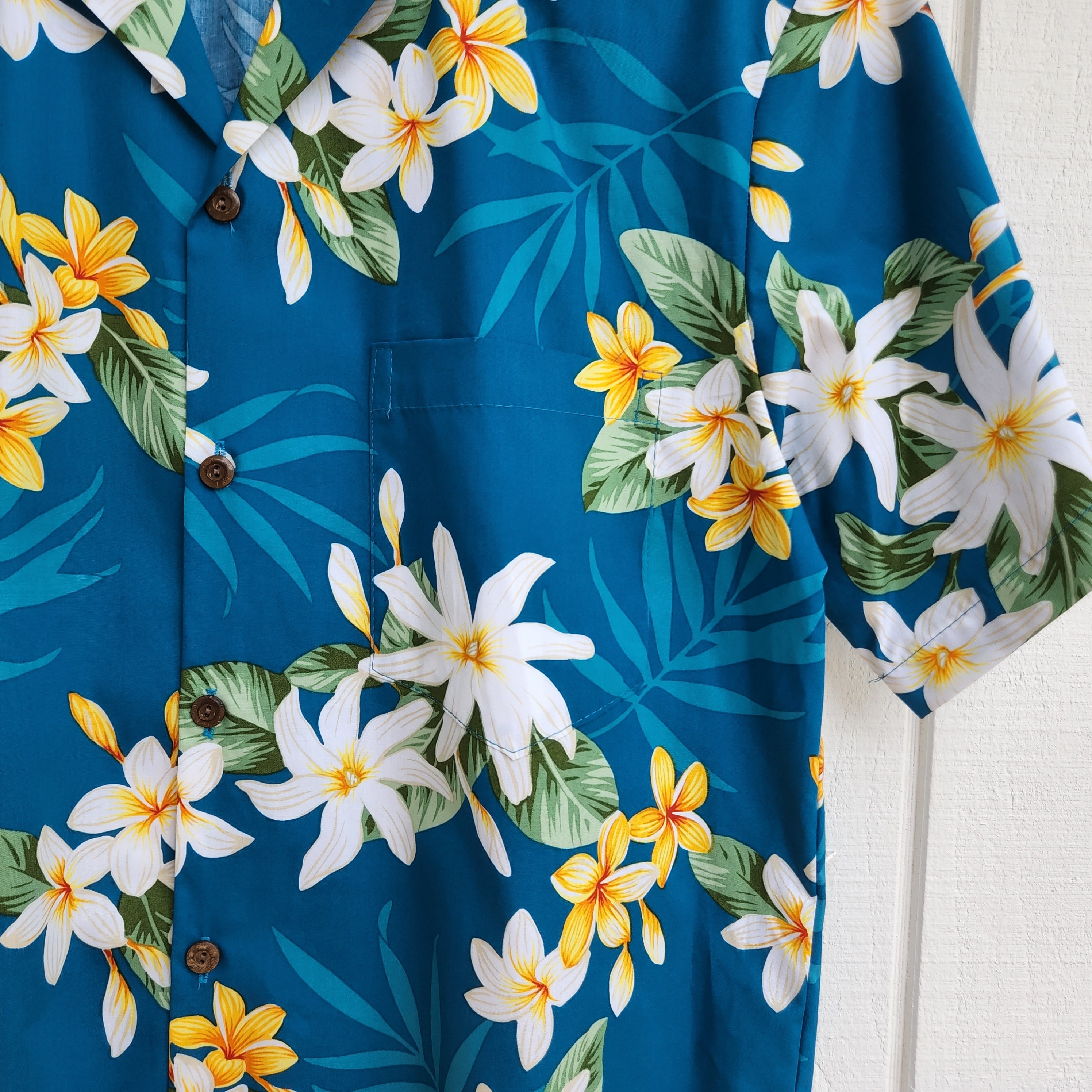 ハワイアン メンズアロハシャツ コットン 【 ラニカイ