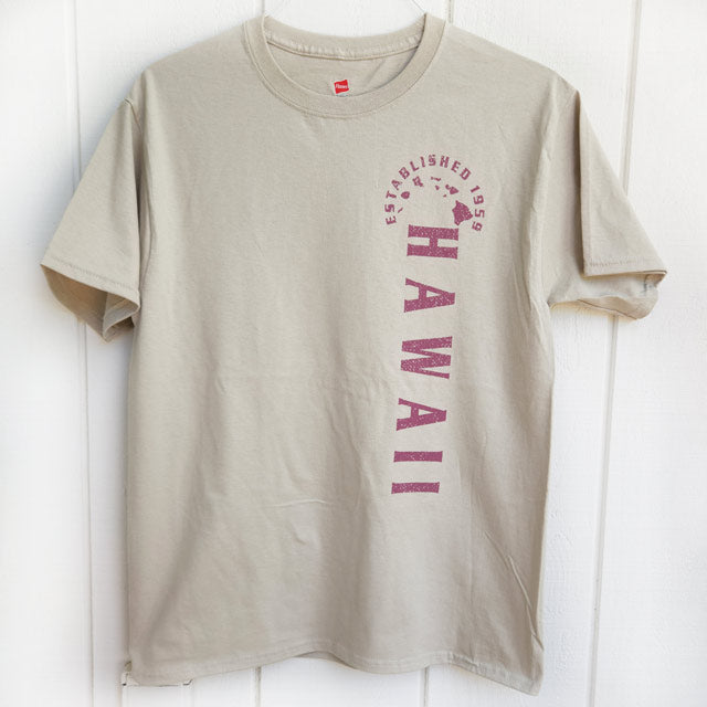 Hawaiian Men's T-shirt Cotton [Hawaii Island]
