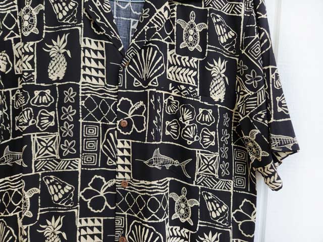 Hawaiian Men's Aloha Shirt Rayon [Merlin]