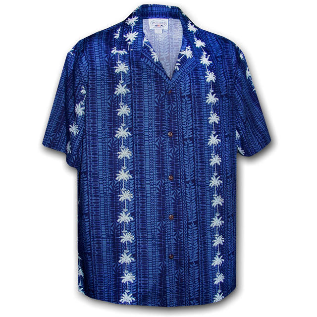 Kids Cotton Aloha Shirt [Palm Panel]