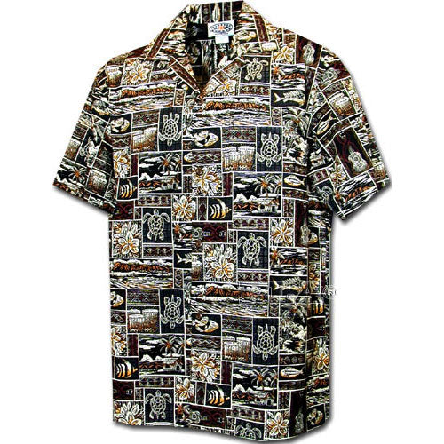 Kids Cotton Aloha Shirt [Tapa Hawaii]