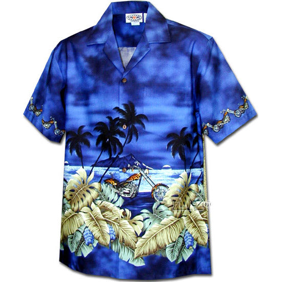 Kids Cotton Aloha Shirt [Rider]