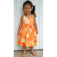 Kids Cotton Bungee Dress [Capua Plumeria]