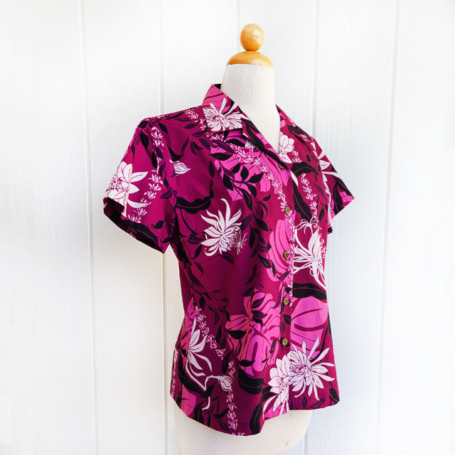 Hawaiian Ladies Aloha Shirt Fit [Makapu'u]