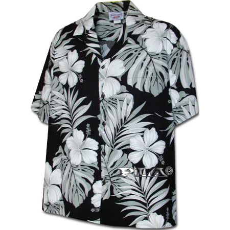 Hawaiian Men's Aloha Shirt Cotton [Hibiscus Nui]