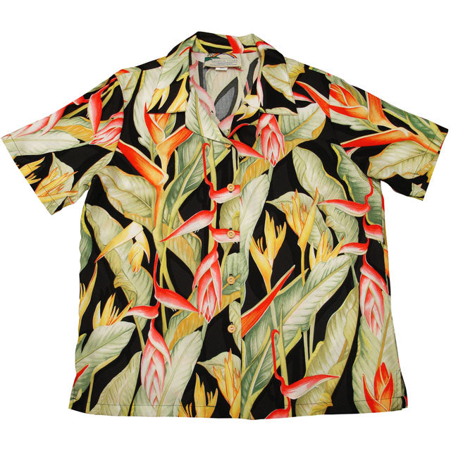 Hawaiian Ladies Aloha Shirt Fit [Halekonia]