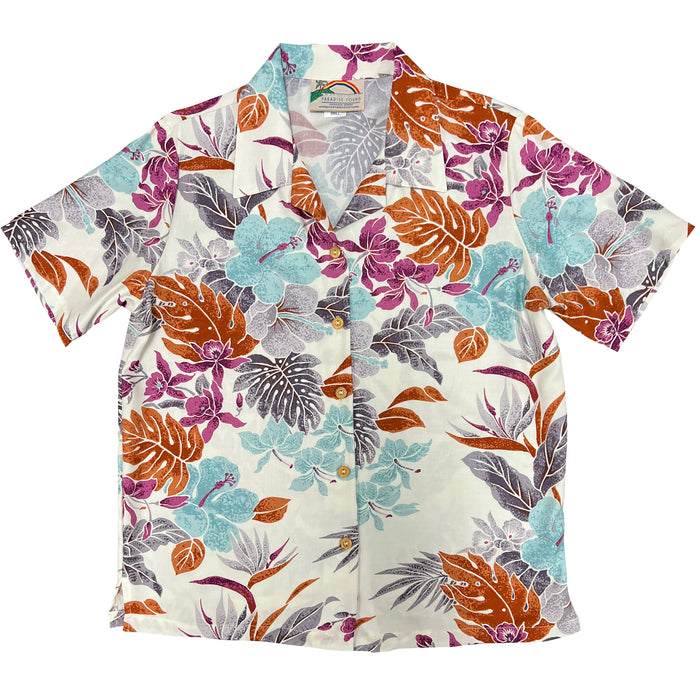 Hawaiian Ladies Aloha Shirt Fit [Hilo]