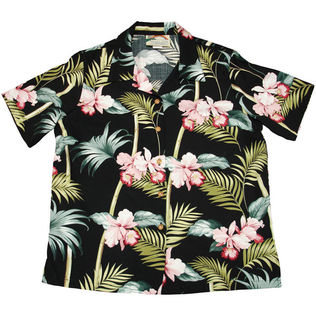 Hawaiian Men's Aloha Shirt Rayon [Halekonia Paradise]