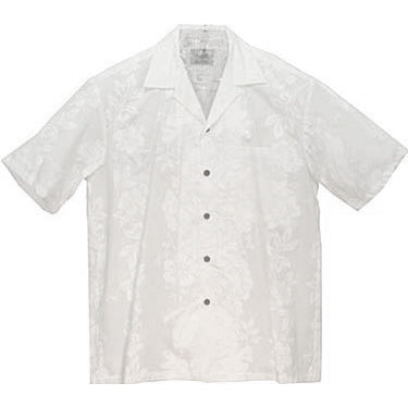 Hawaiian Men's Aloha Shirt Cotton [Hibiscus Panel]
