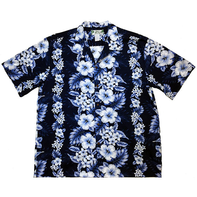 Hawaiian Men's Aloha Shirt Cotton [Pacific Panel]