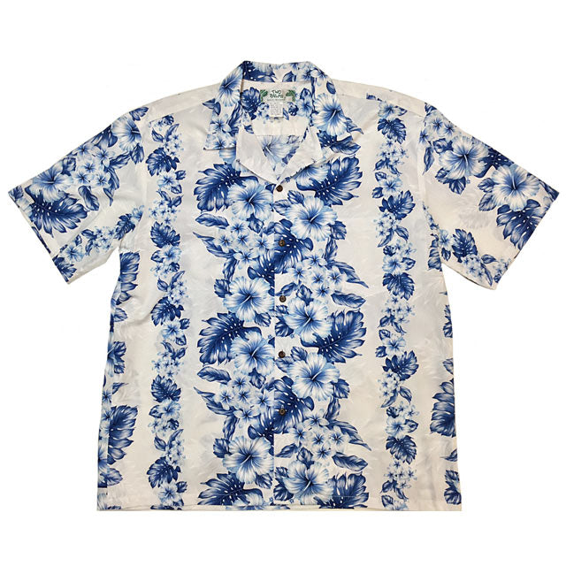 Hawaiian Men's Aloha Shirt Cotton [Pacific Panel]