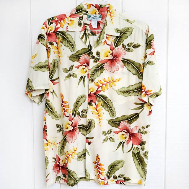 Hawaiian Men's Aloha Shirt Rayon [Sonic]