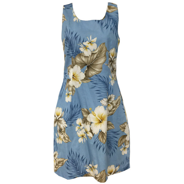 Hawaiian Tank Dress Short [Hibiscus Trend]