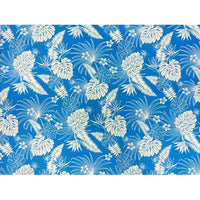 Hawaiian polycotton fabric BN-16-194 [Bird of Paradise / Monstera]