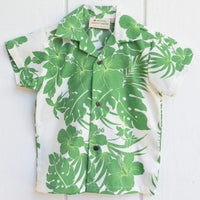 Kids Polycotton Aloha Shirt [Nahenahe Hibiscus]