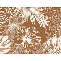 Hawaiian polycotton fabric CHOE-283R [Hibiscus Tiare]