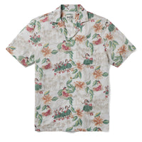 Hawaiian REYN SPOONER Men's Aloha Shirt Rayon [Hula Show]