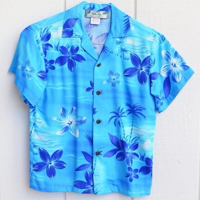 Kids Rayon Aloha Shirt [Moonlight Scenic]