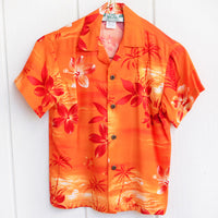 Kids Rayon Aloha Shirt [Moonlight Scenic]