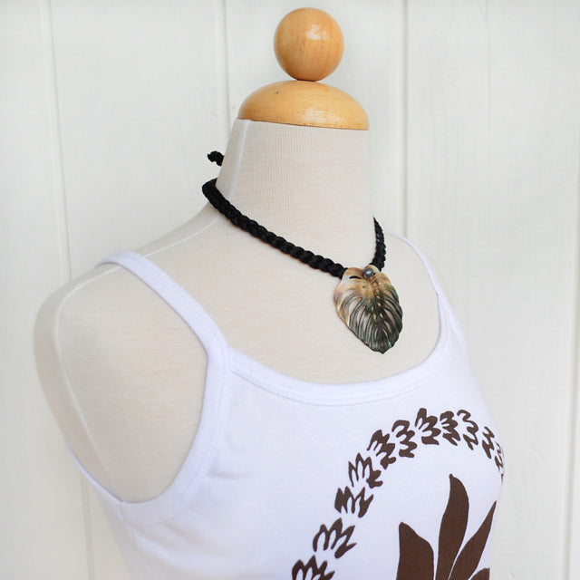 Hawaiian Hula Supplies Shell Necklace [Monstera '12]