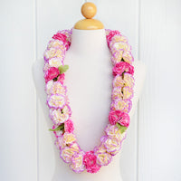 Hawaiian Hula Supplies Flower Lei [Carnation Palua/Double]