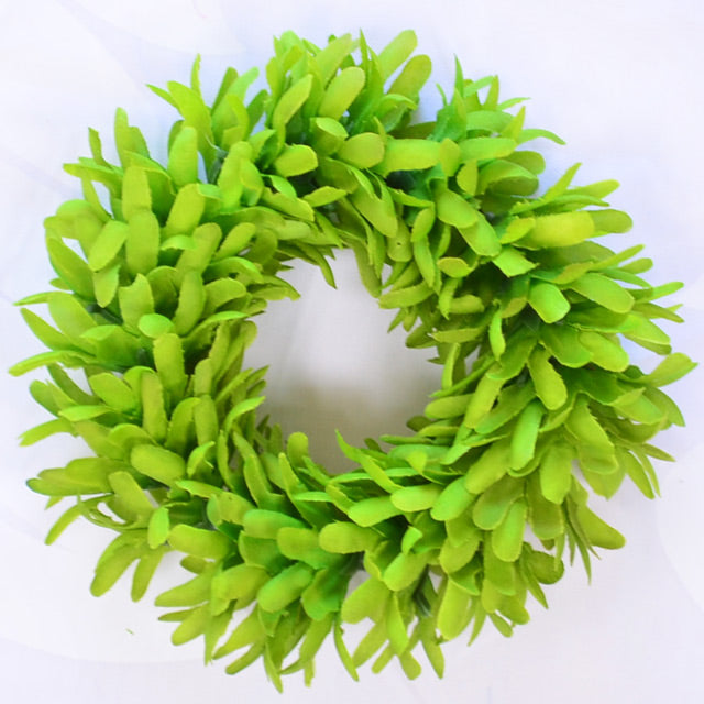 Hawaiian Hula Supplies Flower Bracelet/Anklet [Green Rose/Double]