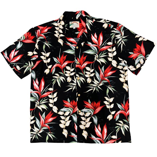 Hawaiian Men's Aloha Shirt Rayon [Halekonia Paradise]