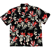Hawaiian Men's Aloha Shirt Rayon [Halekonia Paradise]