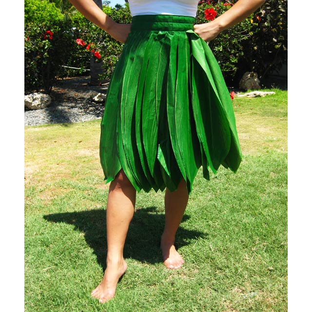 Hawaiian Hula Supplies Keiki Skirt [Tea Leaf]