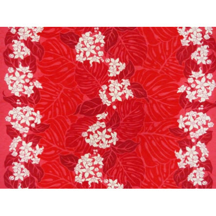 Hawaiian Polycotton Fabric LW-14-382 [Ginger Flower Panel]