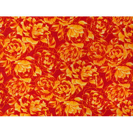 Hawaiian Polycotton Fabric LW-15-465 [Lokelani Rose]