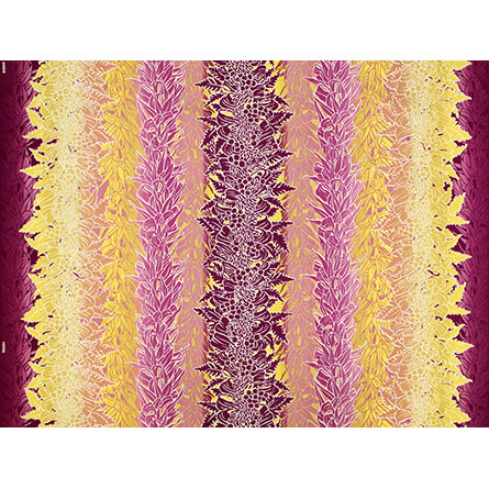 Hawaiian Polycotton Fabric LW-18-639 [Mailelei]