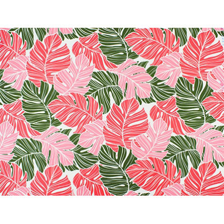 Hawaiian Polycotton Fabric LW-19-734 [Protea Flower]
