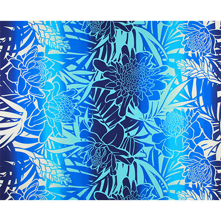 Hawaiian Polycotton Fabric LW-19-747 [Ginger]