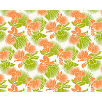 Hawaiian Polycotton Fabric LW-21-814 [Lehua Flower]