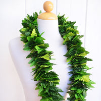 Hawaiian Hula Supplies Flower Lei [Leaf Fern/Double]