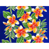 Hawaiian Polycotton Fabric MXM-16-58 [Large Plumeria]