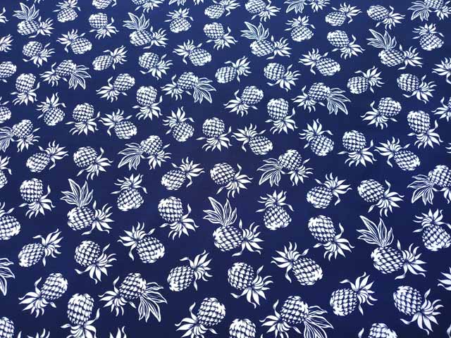 Hawaiian Cotton Fabric CHOE-515 [Pineapple]