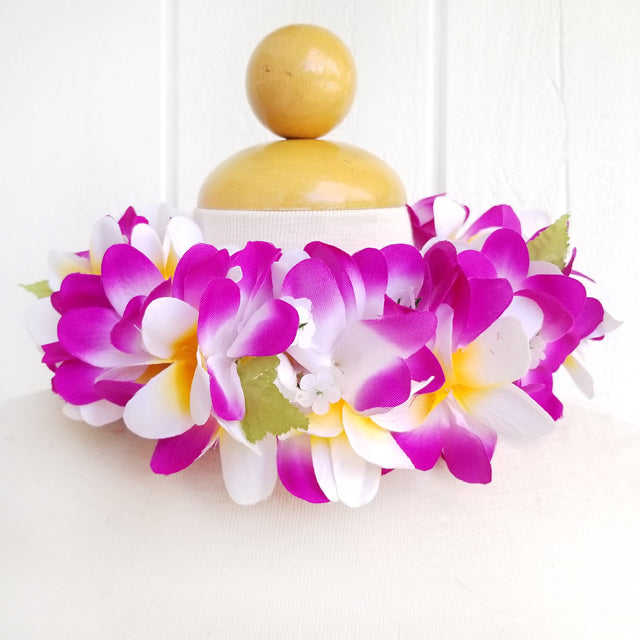 Hawaiian Hula Supplies Flower Headband [Plumeria]